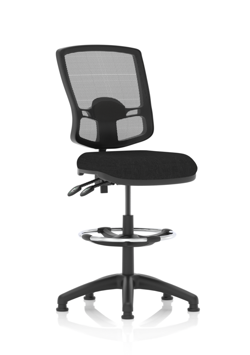 Eclipse Plus II Deluxe Mesh Back Task Operator Office Chair - Image 4