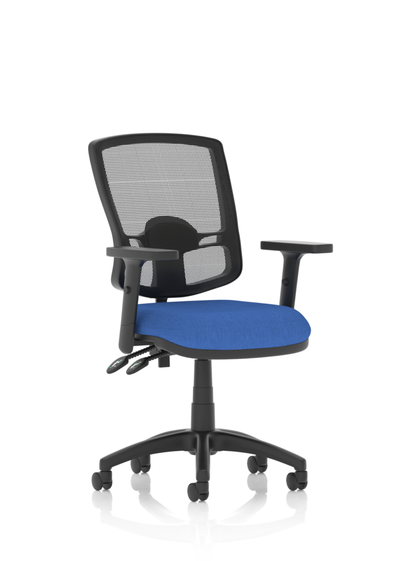 Eclipse Plus II Deluxe Mesh Back Task Operator Office Chair - Image 8