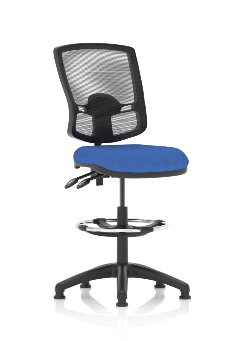 Eclipse Plus II Deluxe Mesh Back Task Operator Office Chair - Image 10