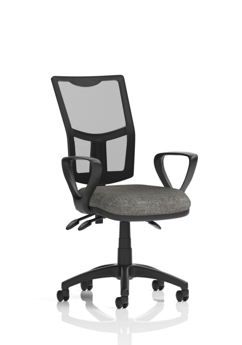 Eclipse Plus III Medium Mesh Back Task Operator Office Chair - Image 9