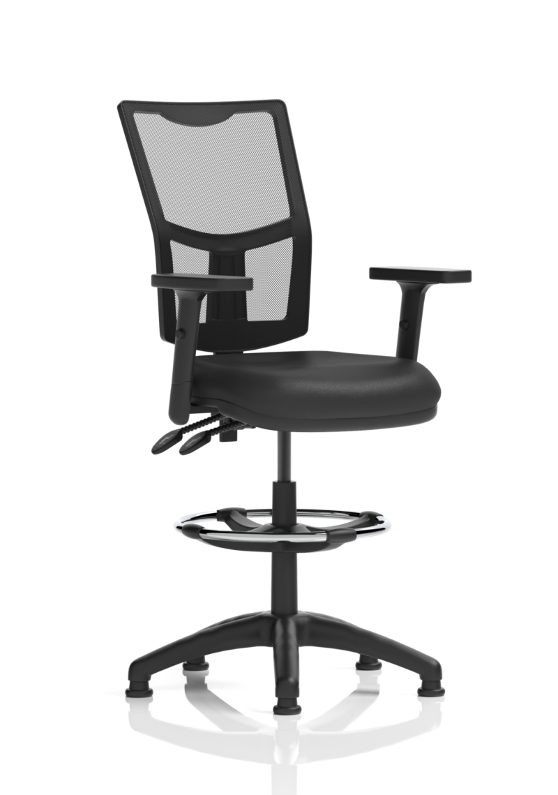 Eclipse Plus II Medium Mesh Back Task Operator Office Chair - Image 47