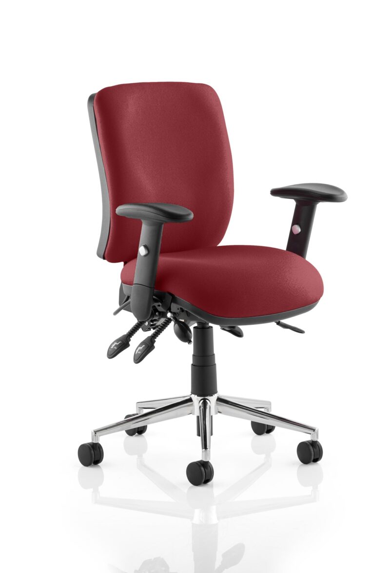 Chiro Medium Back Task Operator Office Chair - Image 60