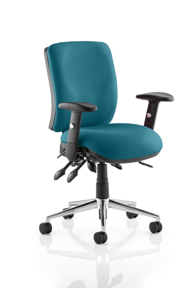 Chiro Medium Back Task Operator Office Chair - Image 62