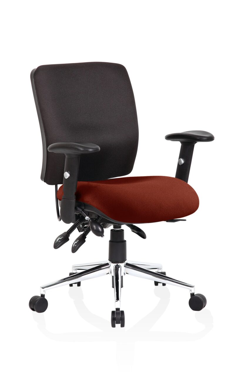 Chiro Medium Back Task Operator Office Chair - Image 68