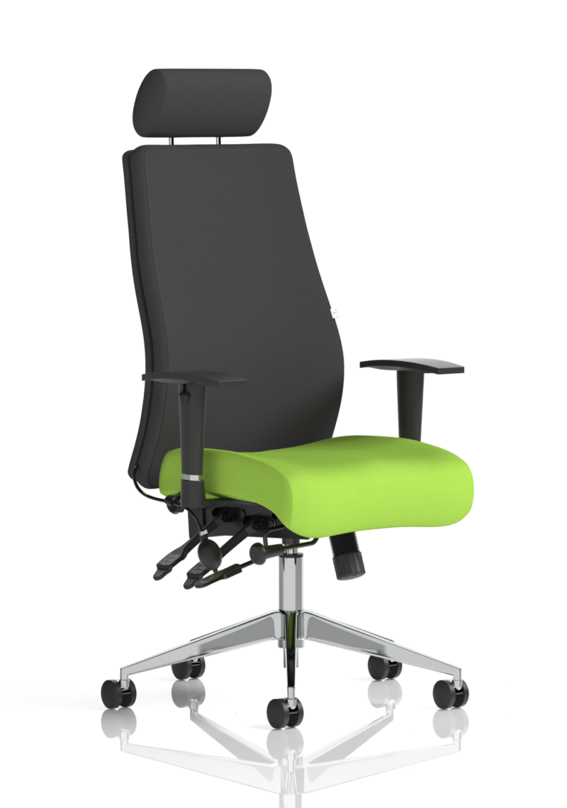 Onyx High Back Ergonomic Posture Chair with Height Adjustable Arms - Image 40