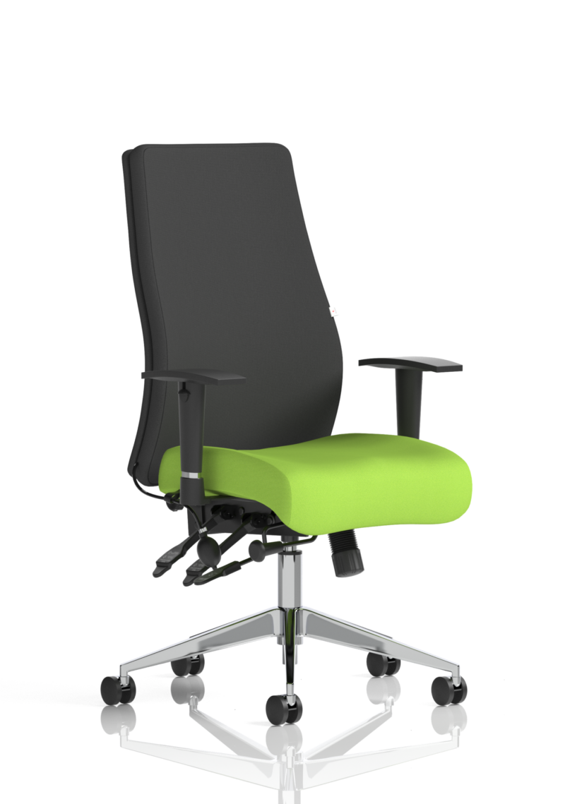 Onyx High Back Ergonomic Posture Chair with Height Adjustable Arms - Image 48