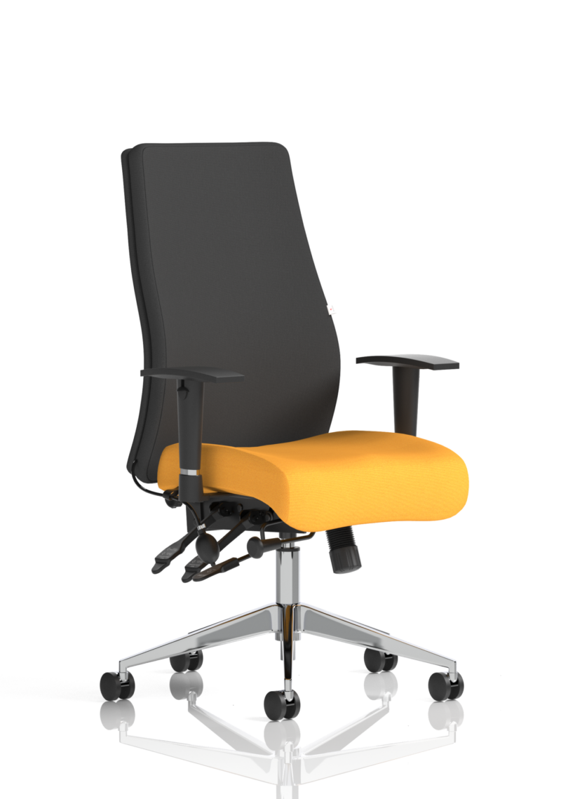 Onyx High Back Ergonomic Posture Chair with Height Adjustable Arms - Image 51