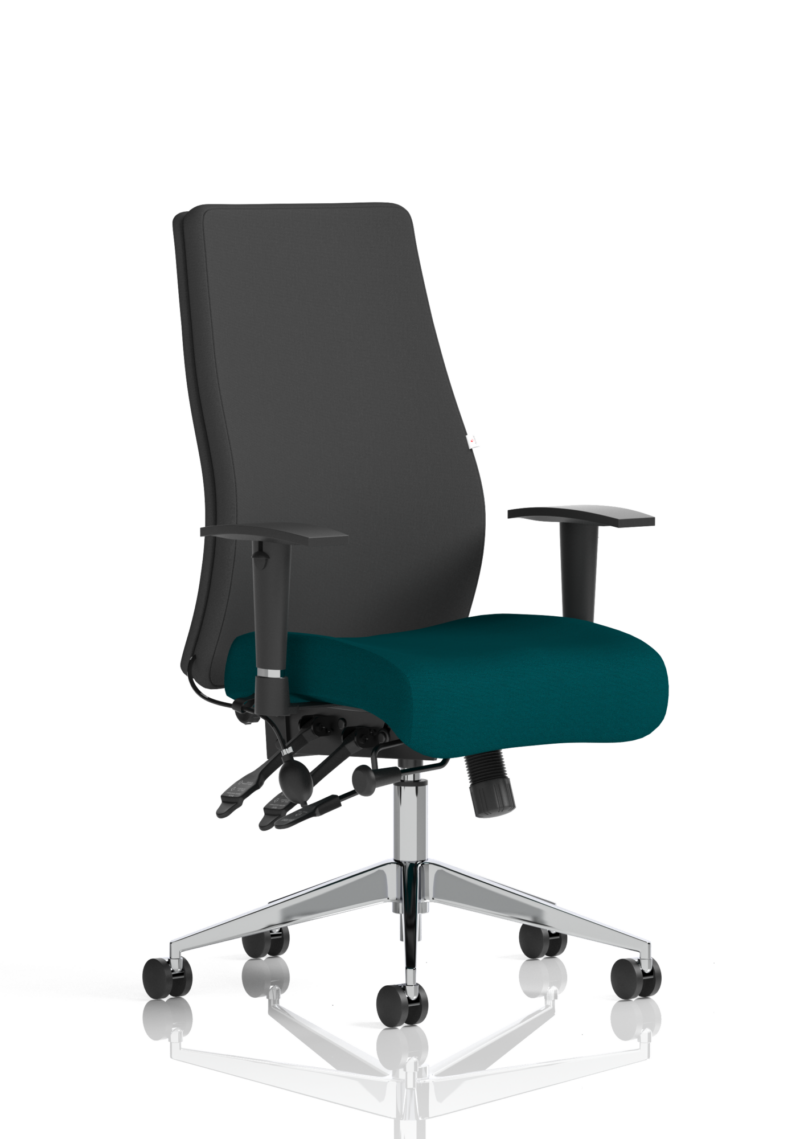 Onyx High Back Ergonomic Posture Chair with Height Adjustable Arms - Image 53