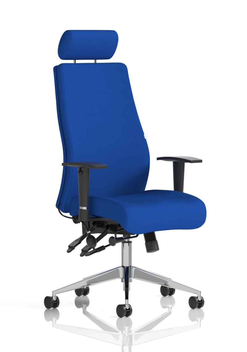 Onyx High Back Ergonomic Posture Chair with Height Adjustable Arms - Image 57