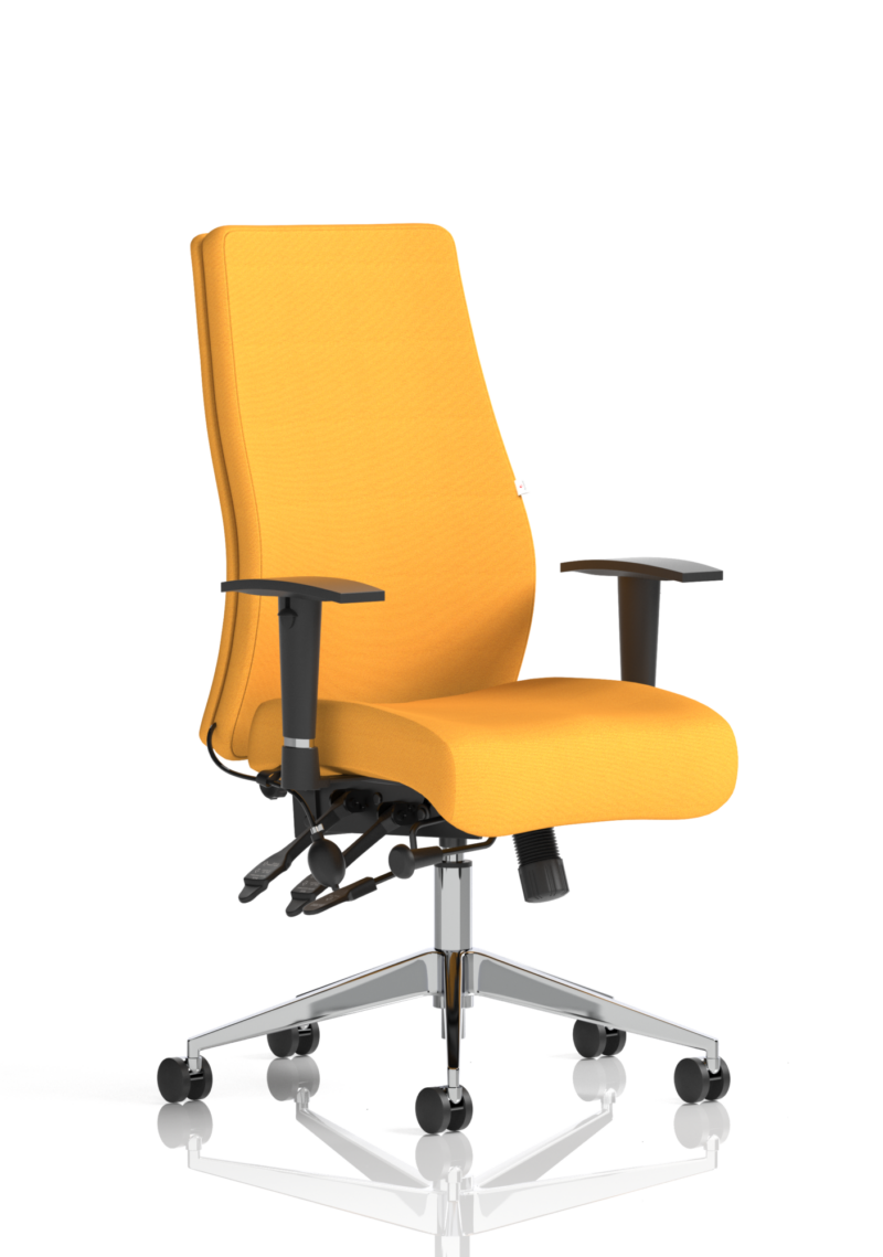 Onyx High Back Ergonomic Posture Chair with Height Adjustable Arms - Image 35