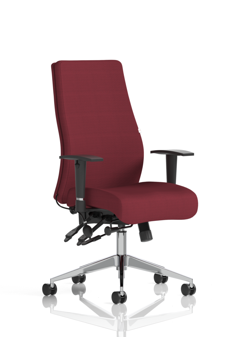 Onyx High Back Ergonomic Posture Chair with Height Adjustable Arms - Image 36