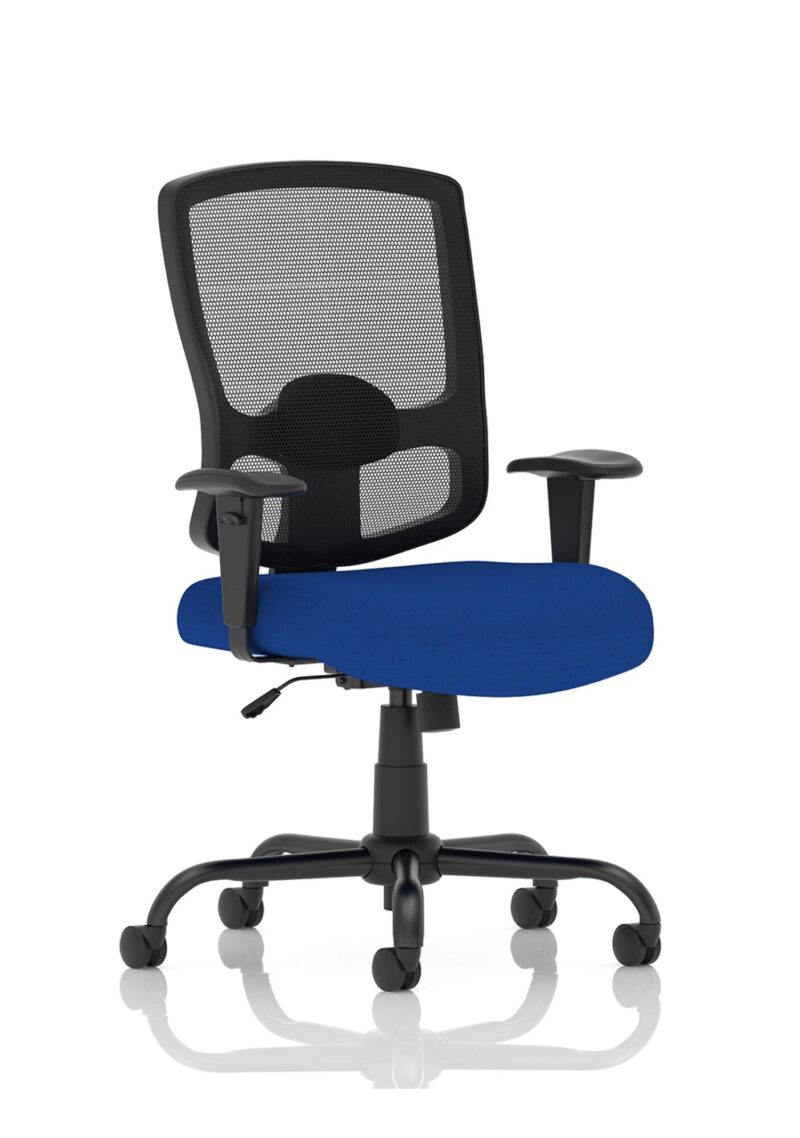 Portland HD High Back Heavy Duty Task Operator Office Chair with Arms - Image 6
