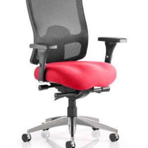 Regent High Mesh Back Task Operator Office Chair with Arms - Image 4