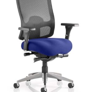 Regent High Mesh Back Task Operator Office Chair with Arms - Image 9