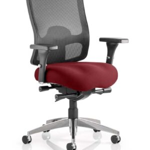 Regent High Mesh Back Task Operator Office Chair with Arms - Image 5