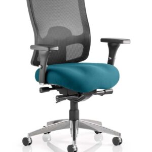 Regent High Mesh Back Task Operator Office Chair with Arms - Image 6