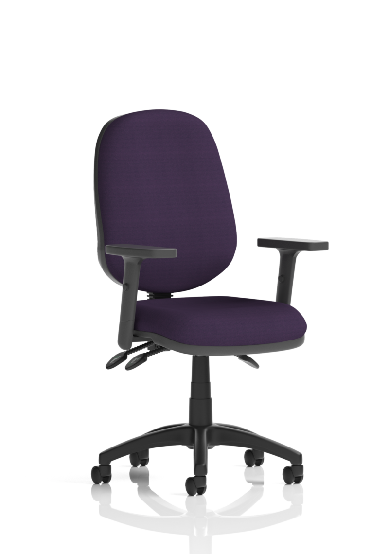 Eclipse Plus III Medium Back Task Operator Office Chair - Image 29