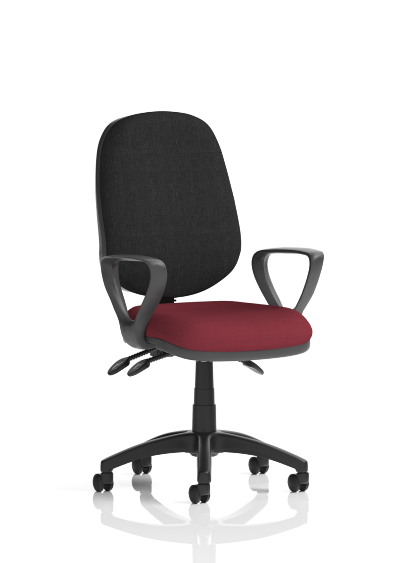 Eclipse Plus III Medium Back Task Operator Office Chair - Image 54