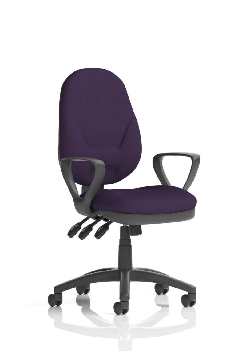 Eclipse Plus XL High Back Task Operator Office Chair - Image 100