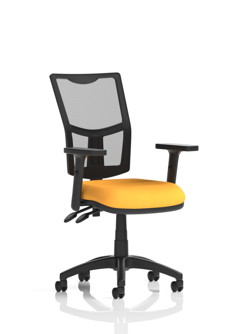 Eclipse Plus II Medium Mesh Back Task Operator Office Chair - Image 25
