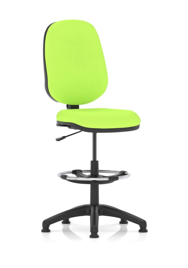 Eclipse Plus I Medium Back Task Operator Office Chair with Hi Rise Draughtsman Kit - Image 19