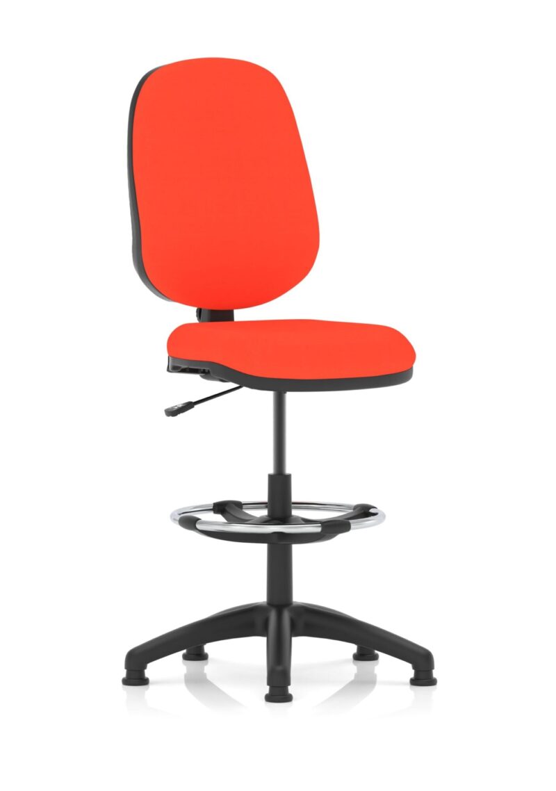 Eclipse Plus I Medium Back Task Operator Office Chair with Hi Rise Draughtsman Kit - Image 21