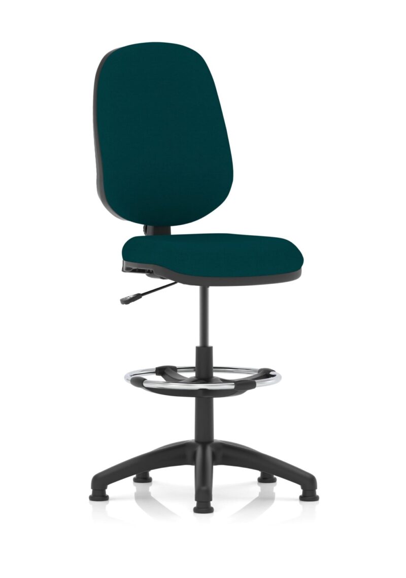 Eclipse Plus I Medium Back Task Operator Office Chair with Hi Rise Draughtsman Kit - Image 24