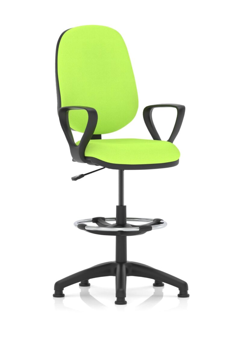 Eclipse Plus I Medium Back Task Operator Office Chair with Hi Rise Draughtsman Kit - Image 11