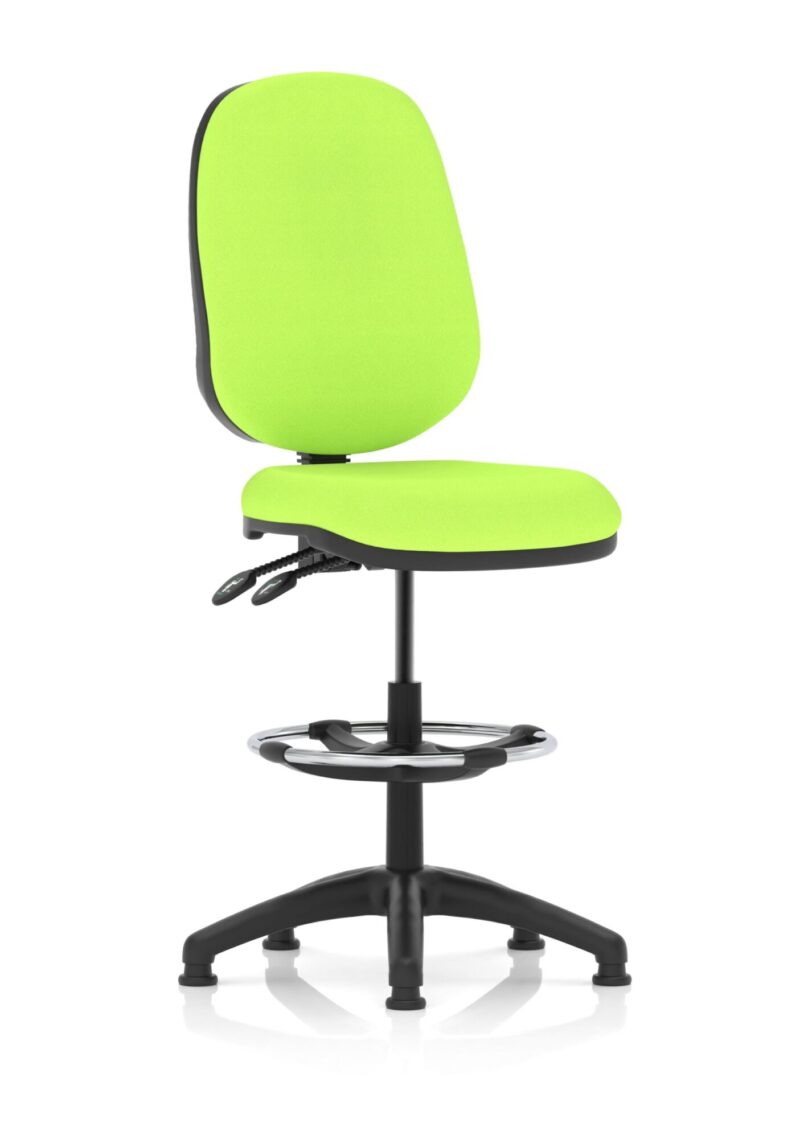 Eclipse Plus II Task Operator Office Chair with Hi Rise Draughtsman Kit - Image 33