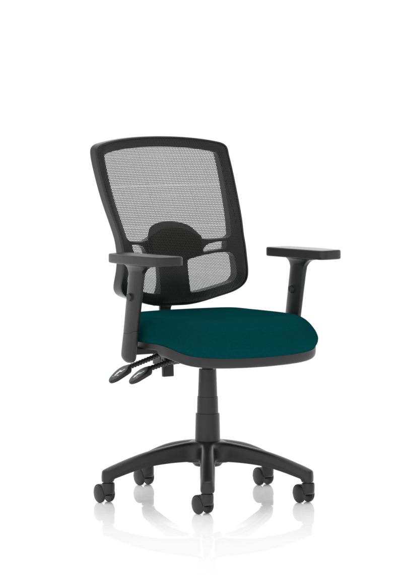 Eclipse Plus II Deluxe Mesh Back Task Operator Office Chair - Image 30