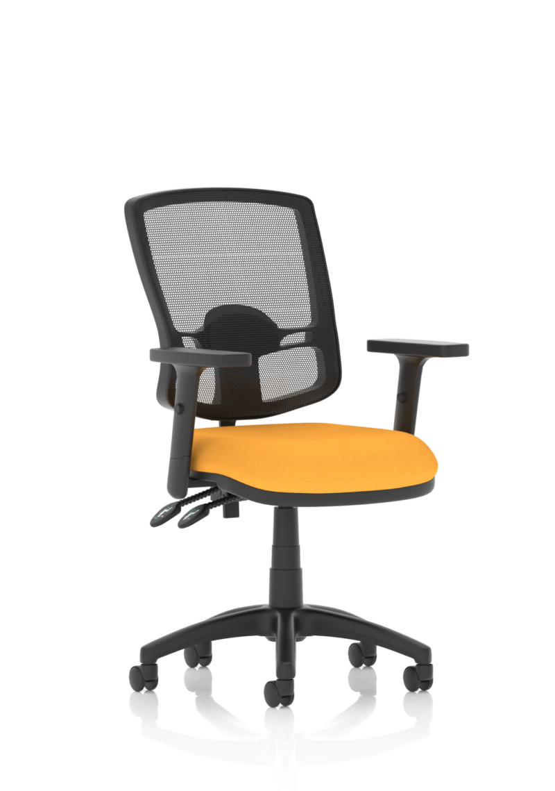 Eclipse Plus II Deluxe Mesh Back Task Operator Office Chair - Image 34