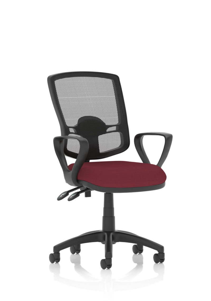 Eclipse Plus II Deluxe Mesh Back Task Operator Office Chair - Image 42