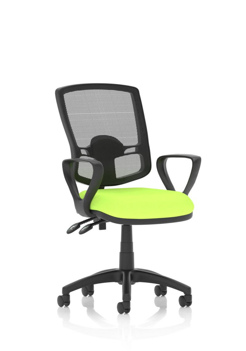 Eclipse Plus II Deluxe Mesh Back Task Operator Office Chair - Image 44