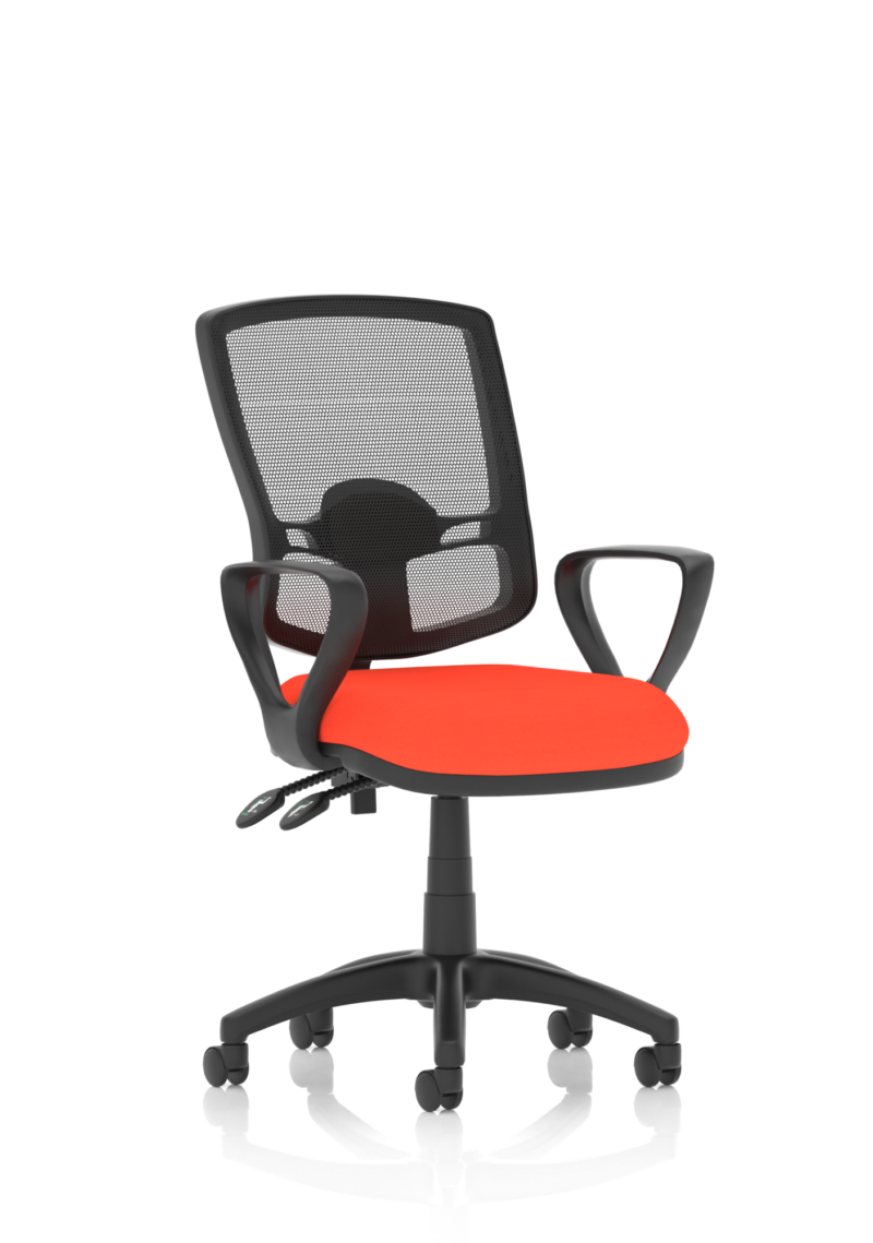 Eclipse Plus II Deluxe Mesh Back Task Operator Office Chair - Image 47