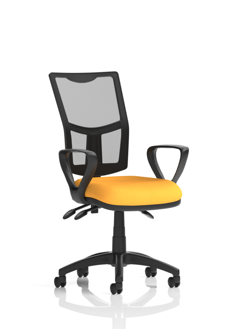 Eclipse Plus III Medium Mesh Back Task Operator Office Chair - Image 33