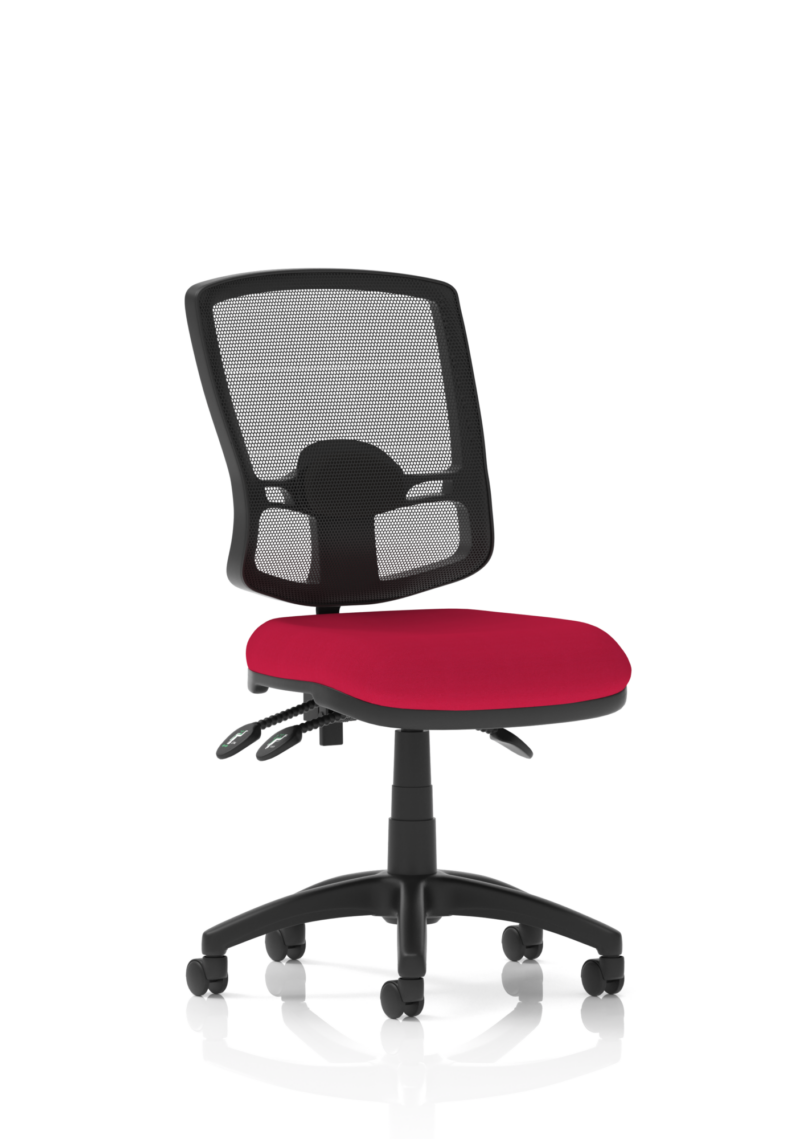Eclipse Plus III Deluxe Medium Mesh Back Task Operator Office Chair - Image 13
