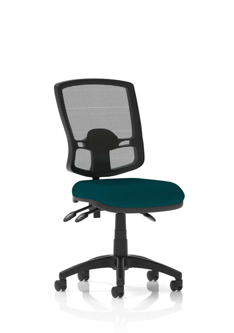 Eclipse Plus III Deluxe Medium Mesh Back Task Operator Office Chair - Image 19
