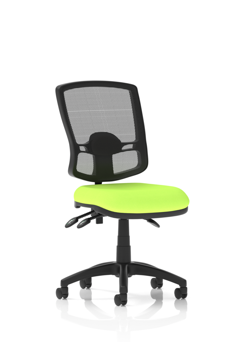 Eclipse Plus III Deluxe Medium Mesh Back Task Operator Office Chair - Image 22
