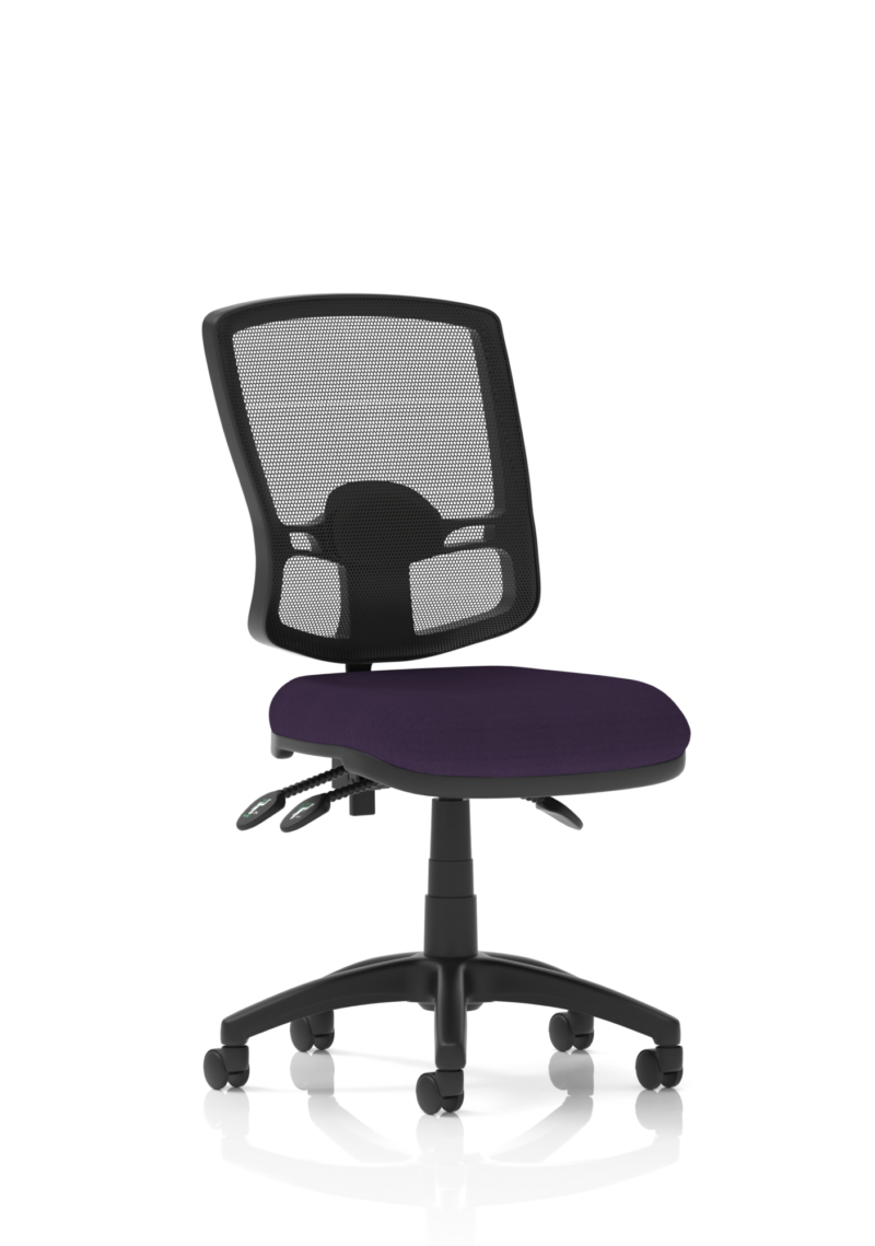 Eclipse Plus III Deluxe Medium Mesh Back Task Operator Office Chair - Image 31