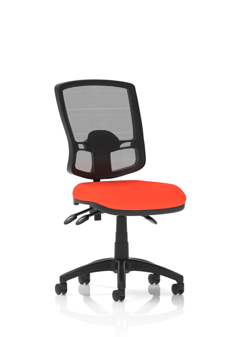 Eclipse Plus III Deluxe Medium Mesh Back Task Operator Office Chair - Image 34