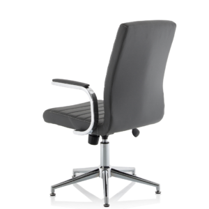 Ezra Medium Back Leather Executive Office Chair with Arms - Image 44