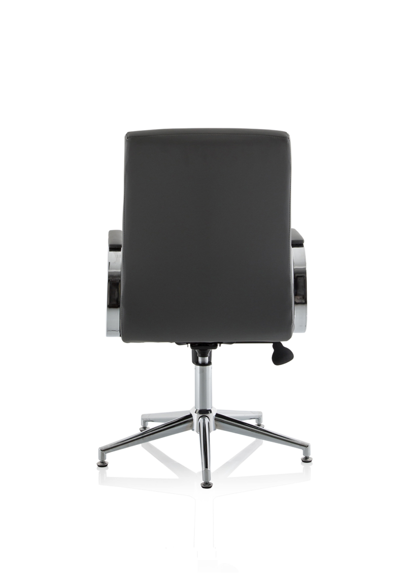 Ezra Medium Back Leather Executive Office Chair with Arms - Image 45