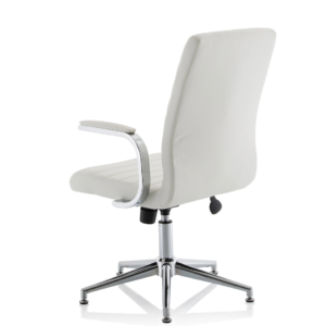 Ezra Medium Back Leather Executive Office Chair with Arms - Image 52