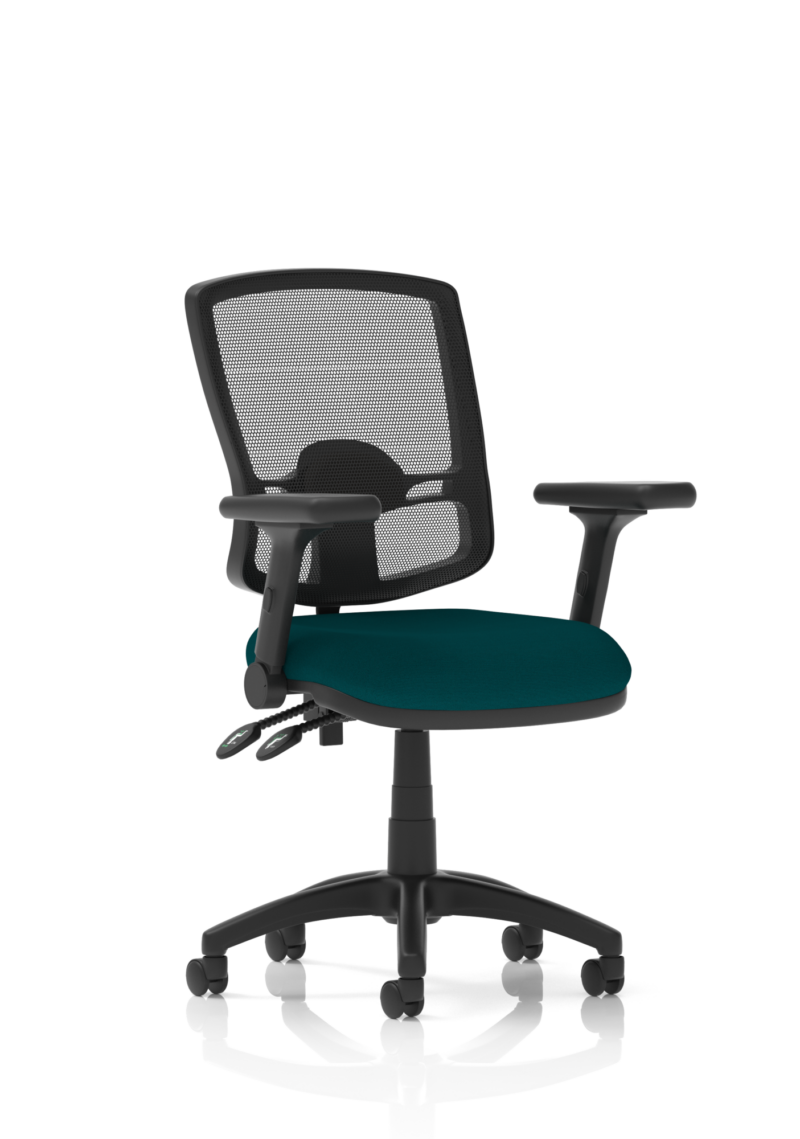 Eclipse Plus II Deluxe Mesh Back Task Operator Office Chair - Image 51