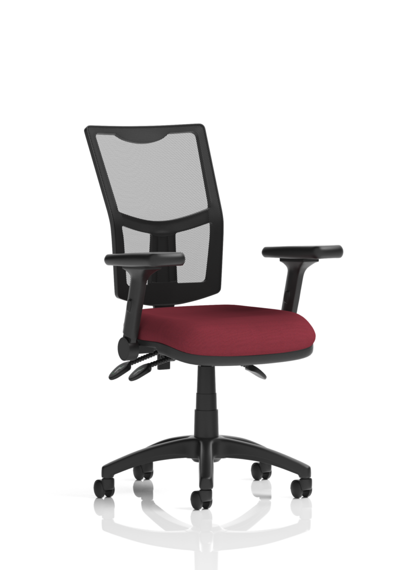 Eclipse Plus III Medium Mesh Back Task Operator Office Chair - Image 38