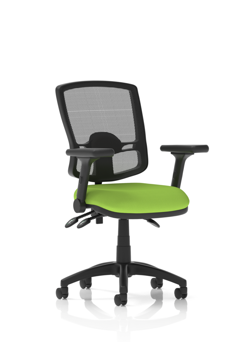 Eclipse Plus III Deluxe Medium Mesh Back Task Operator Office Chair - Image 40