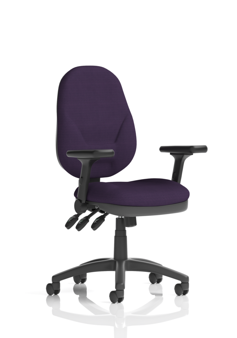 Eclipse Plus XL High Back Task Operator Office Chair - Image 112