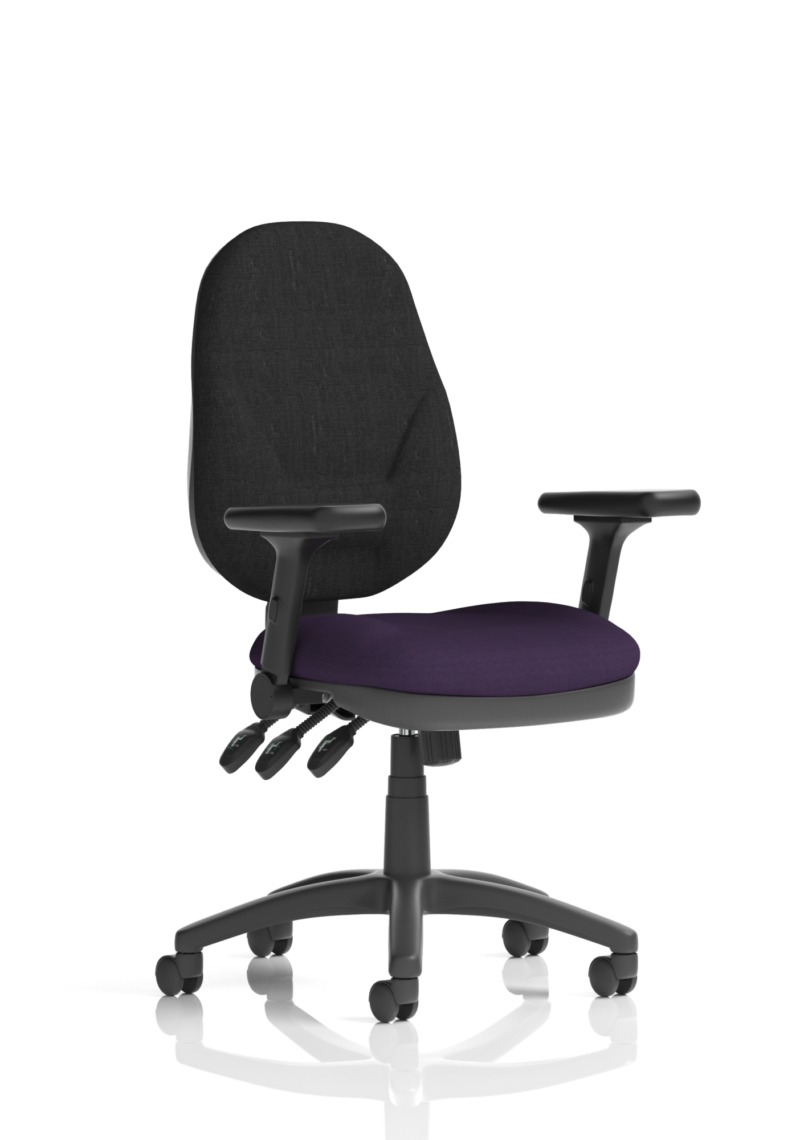 Eclipse Plus XL High Back Task Operator Office Chair - Image 120