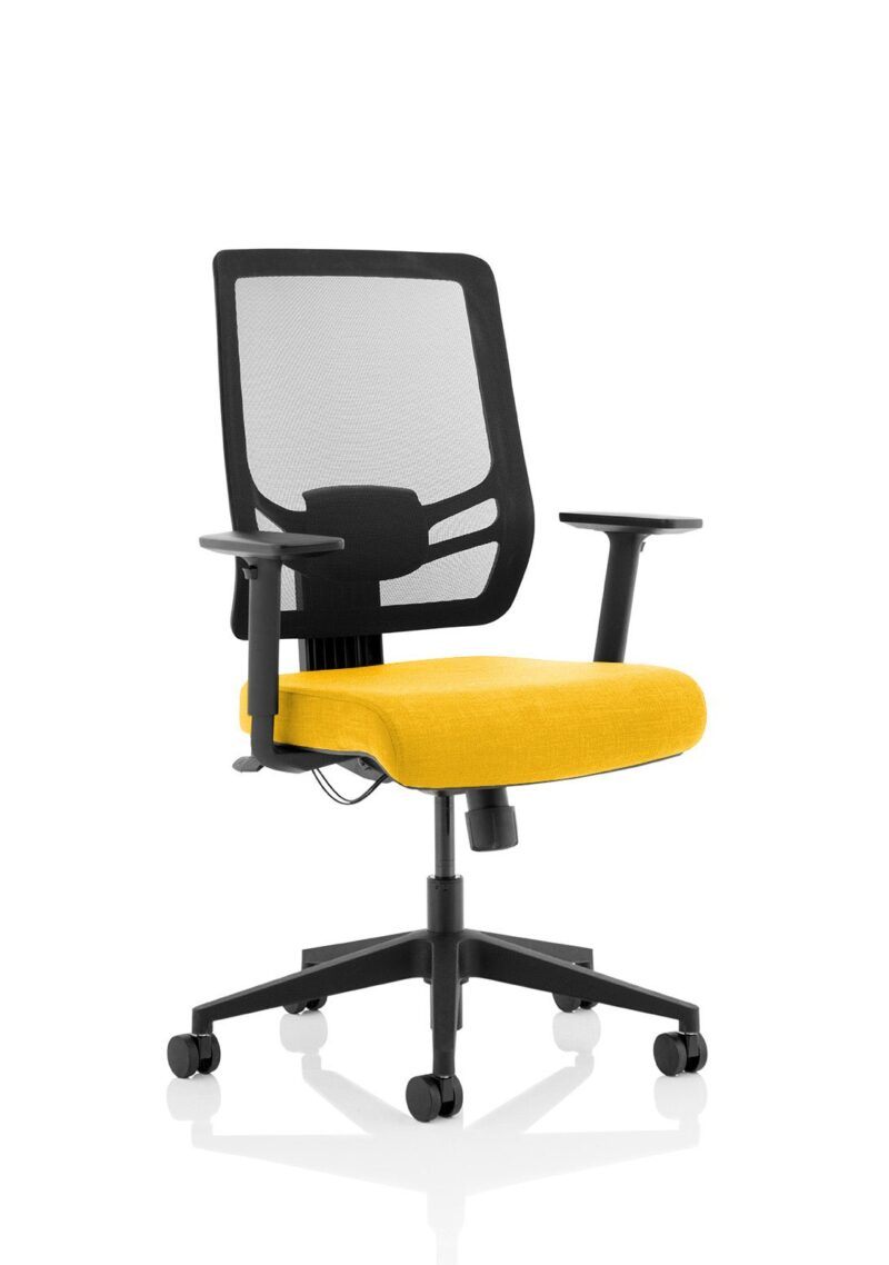 Ergo Twist High Mesh Back Task Operator Office Chair with Arms - Image 44