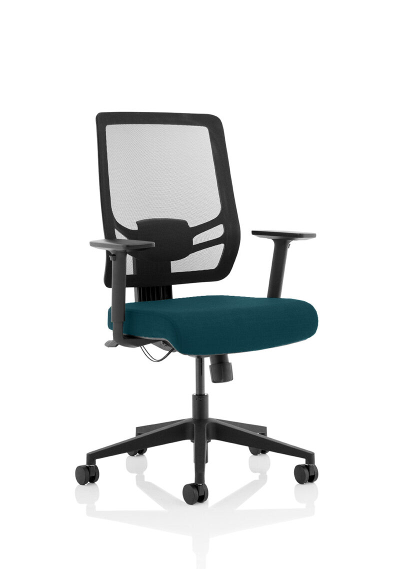 Ergo Twist High Mesh Back Task Operator Office Chair with Arms - Image 48